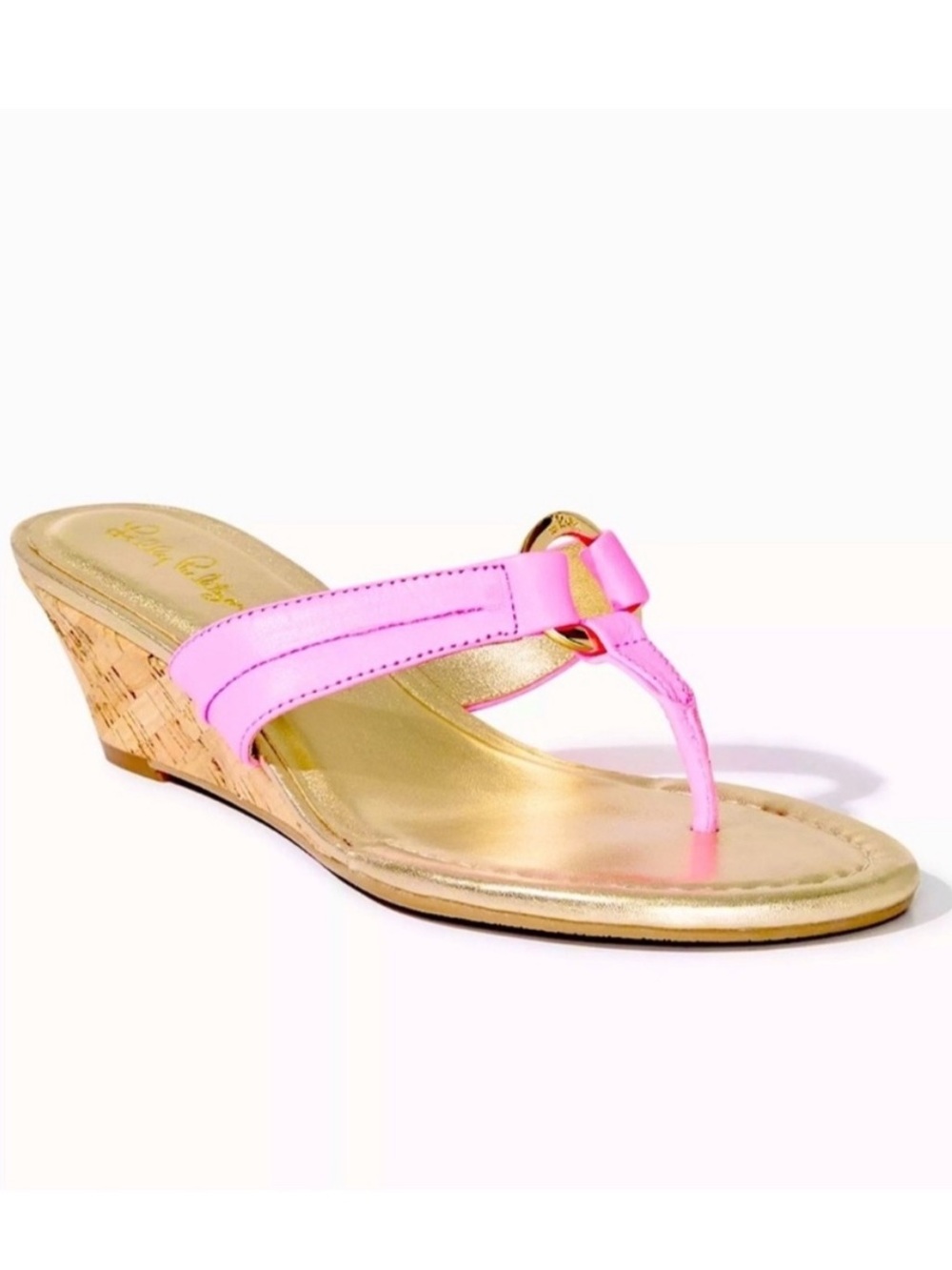 Lilly Pulitzer McKim Wedges Prosecco Pink